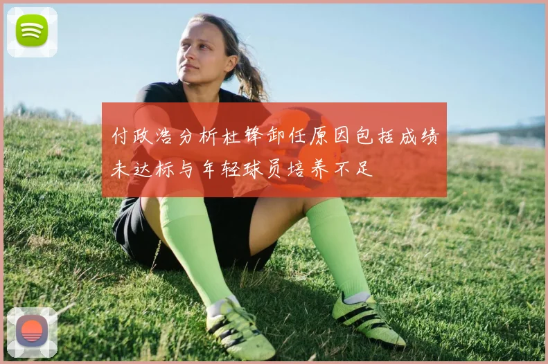 付政浩分析杜锋卸任原因包括成绩未达标与年轻球员培养不足